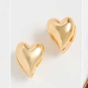 Madewell
Heart Huggie Hoop Earrings
